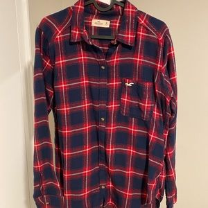 Hollister flannel, medium
